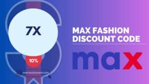 max fashion discount code